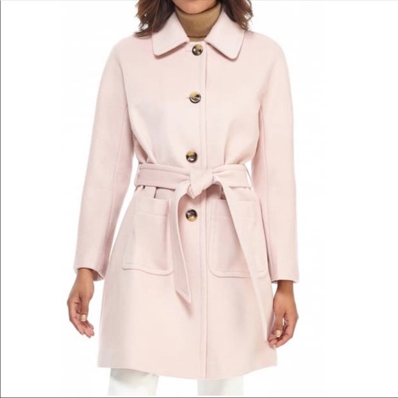 Gal Meets Glam Jackets & Blazers - NWT Gal Meets Glam Hadley Belted Wool Blend Coat